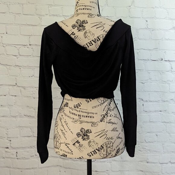 Fashion Nova Blessed Off Shoulder Long Sleeve Top L NWT - Picture 3 of 5